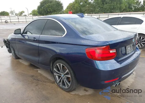 2016 BMW 228 I Sulev из США, поврежденный, VIN WBA1F9C52GV544475